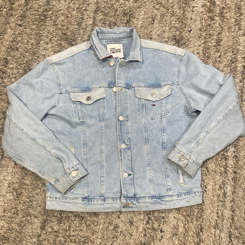 Tommy Hilfiger denim, trucker jacket, size medium